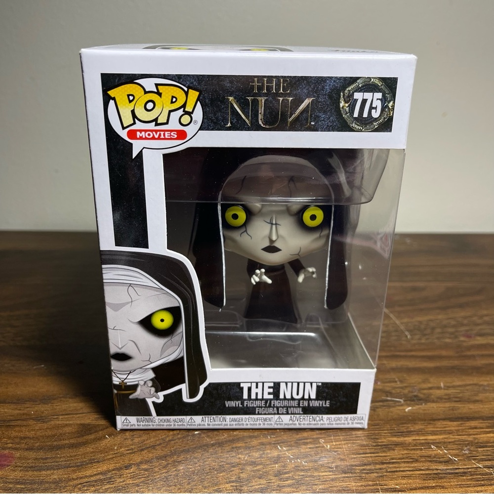 Funko Pop! Movies The Nun #775 Vaulted Collectible Horror Figure & Box Protector